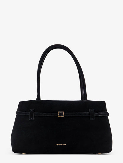 East West Le Cambon suede shoulder bag thumbnail