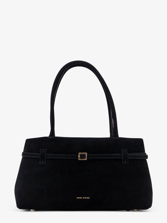 East West Le Cambon suede shoulder bag