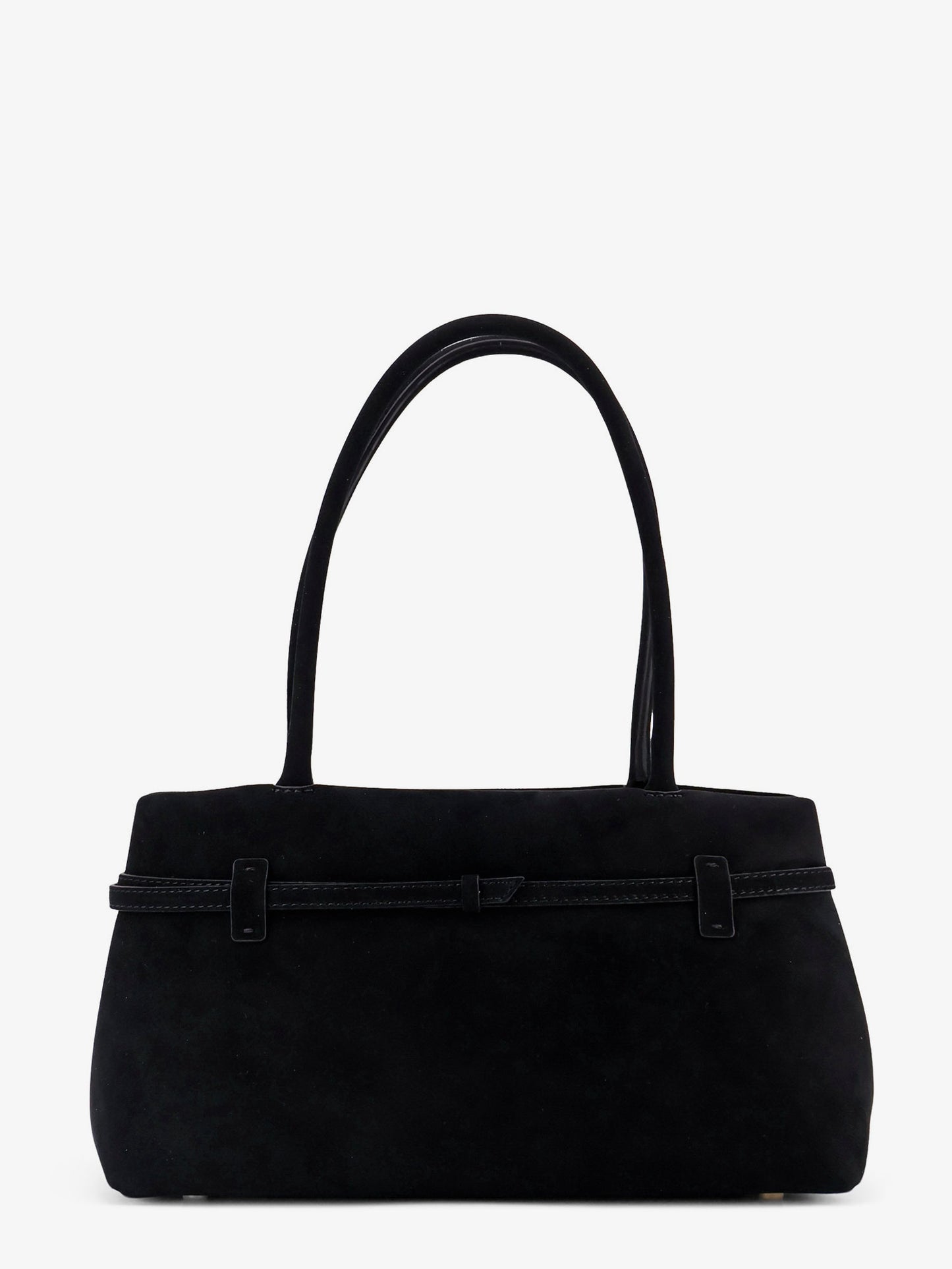 East West Le Cambon suede shoulder bag