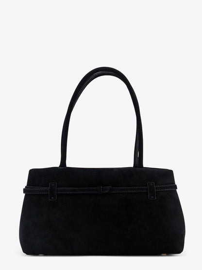 East West Le Cambon suede shoulder bag thumbnail