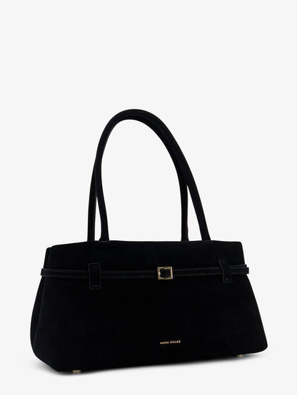 East West Le Cambon suede shoulder bag thumbnail
