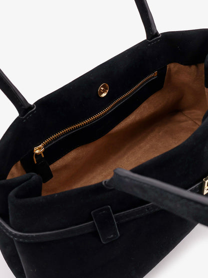 East West Le Cambon suede shoulder bag thumbnail