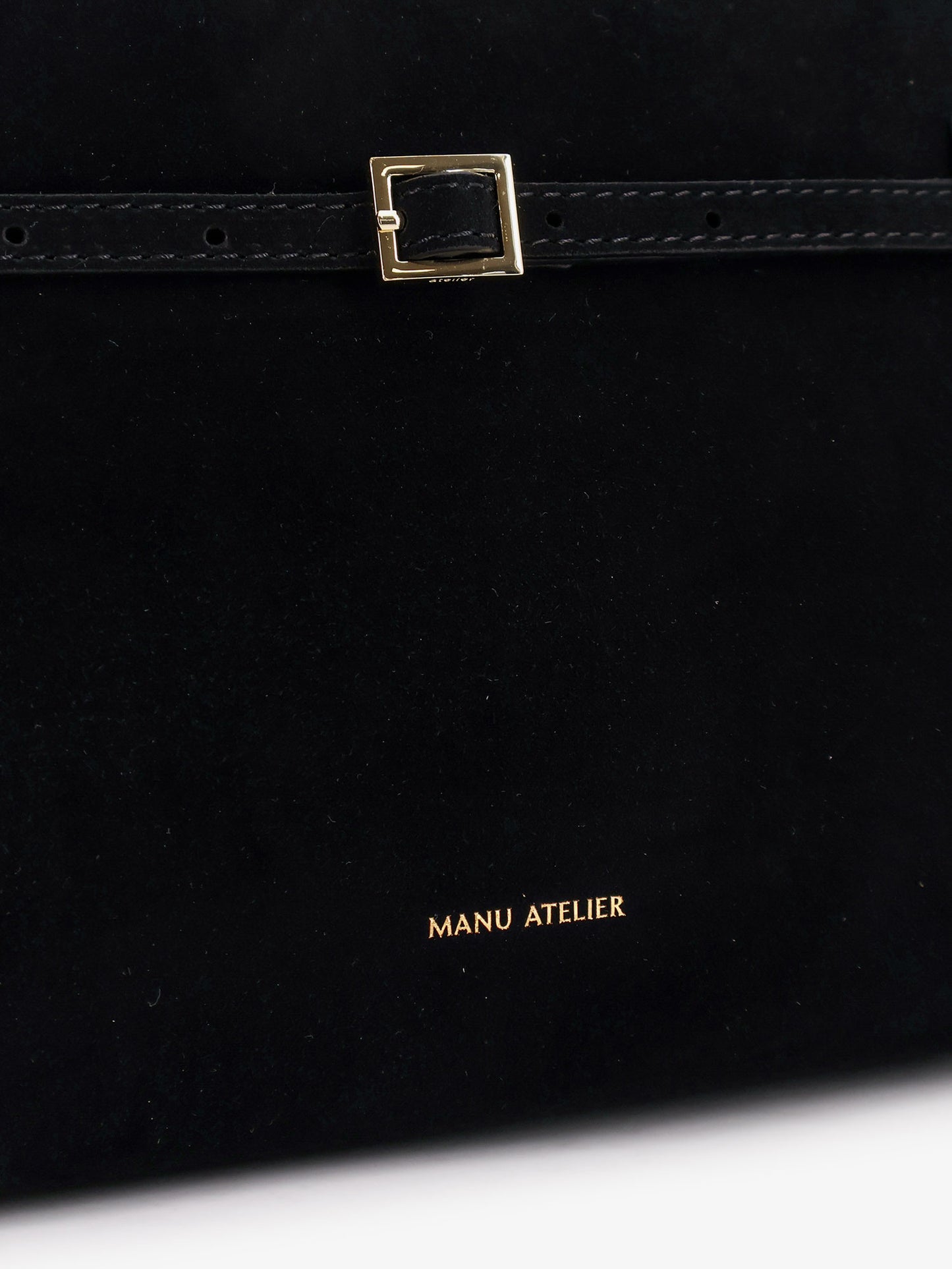 East West Le Cambon suede shoulder bag