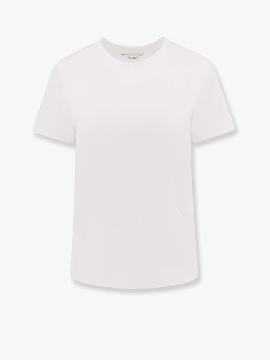 Nerina cotton t-shirt with Max Mara embroidery