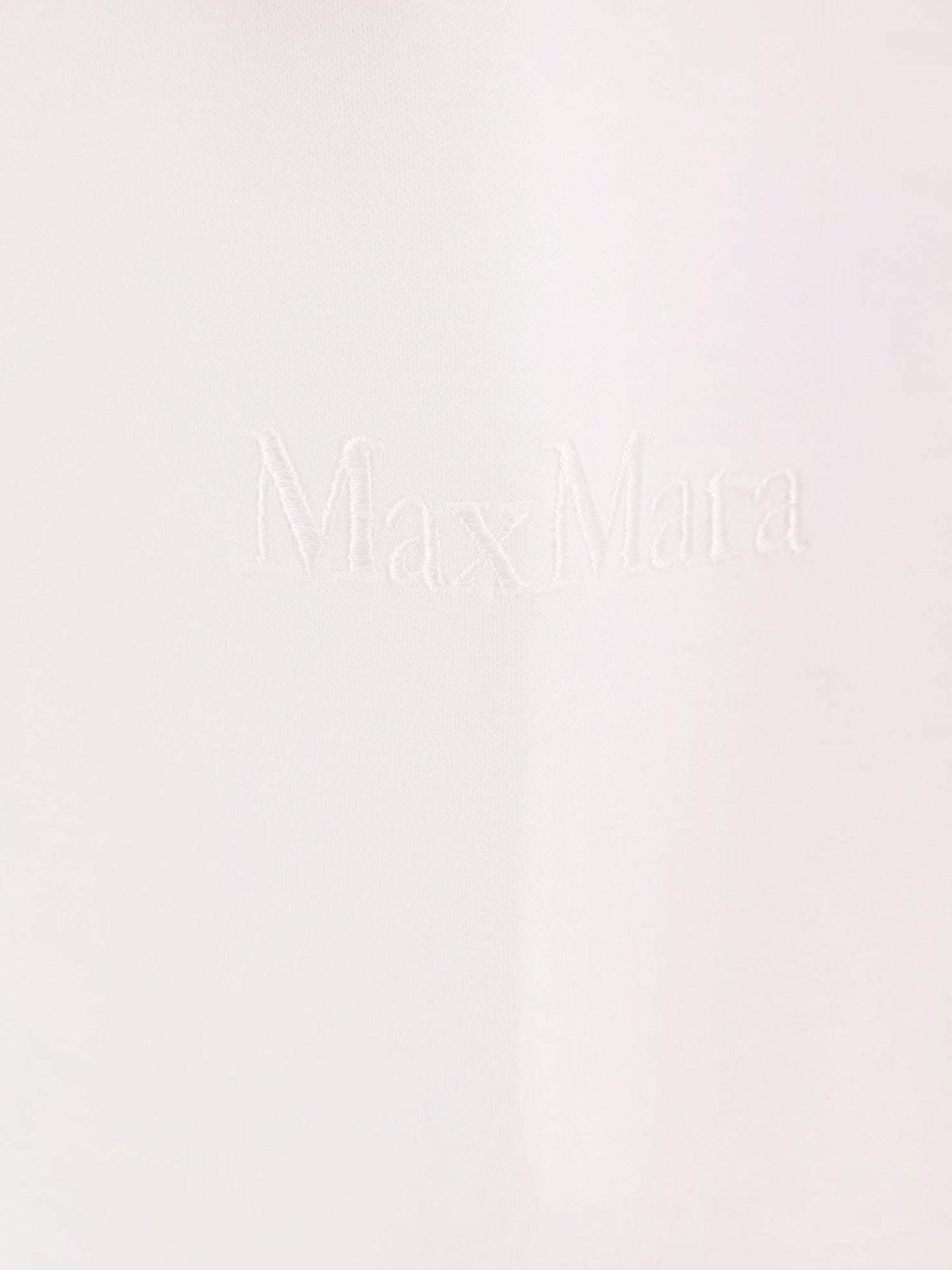 Nerina cotton t-shirt with Max Mara embroidery