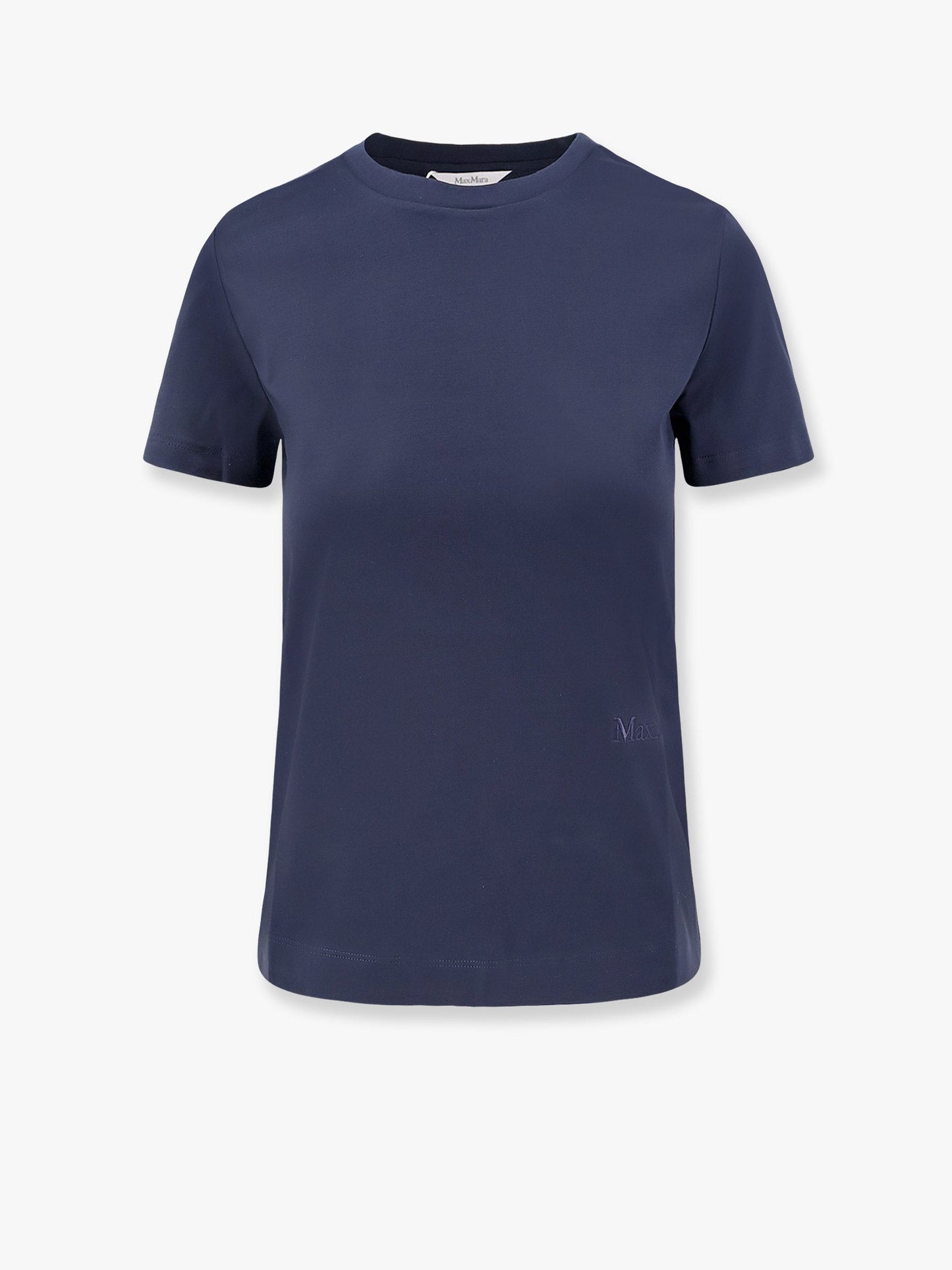 Nerina cotton t-shirt with Max Mara embroidery