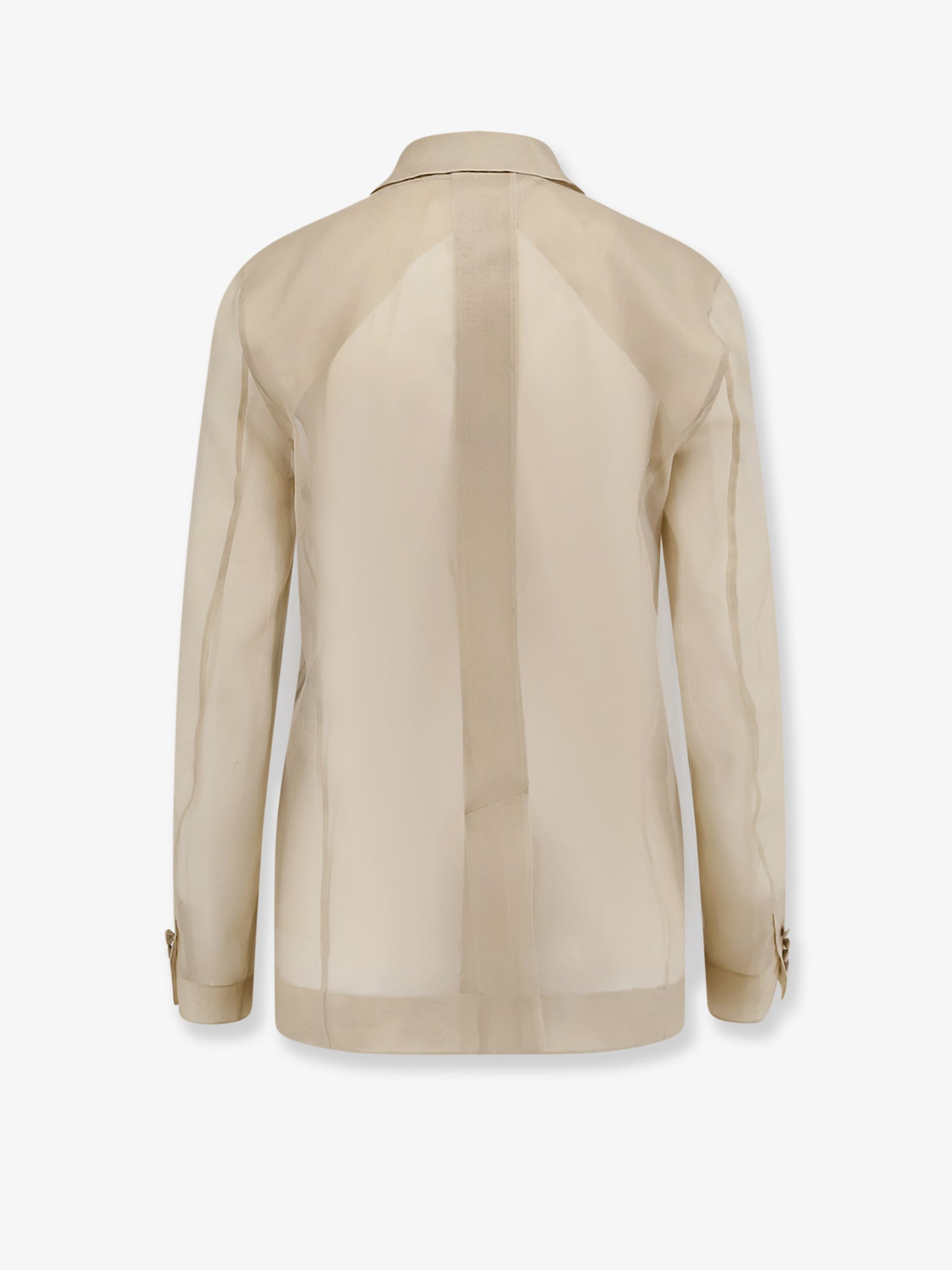 Mxeslogan silk blazer
