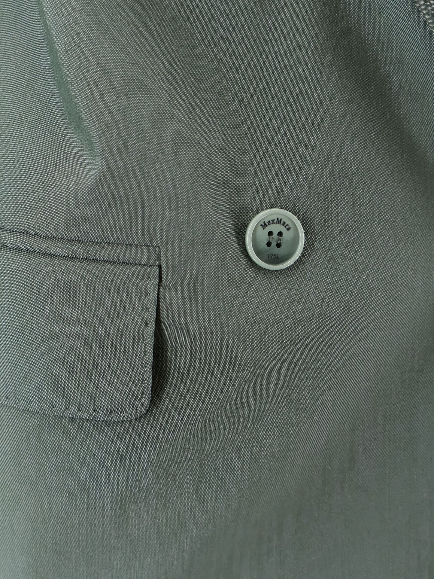 Blazer Mxmalbata in lana vergine e seta