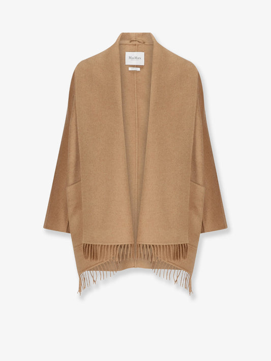 Mxmabilita short camel coat