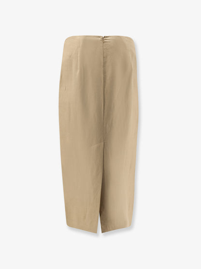 Gonna midi Mxsveranda in lino thumbnail