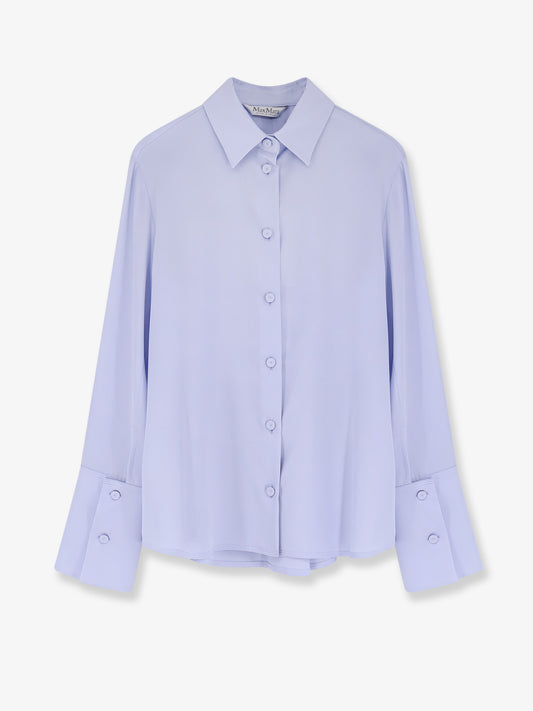 Mxpvoliera stretch silk shirt