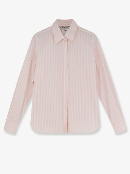 Mxmaccenni striped cotton shirt thumbnail
