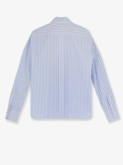 Mxmaccenni striped cotton shirt thumbnail