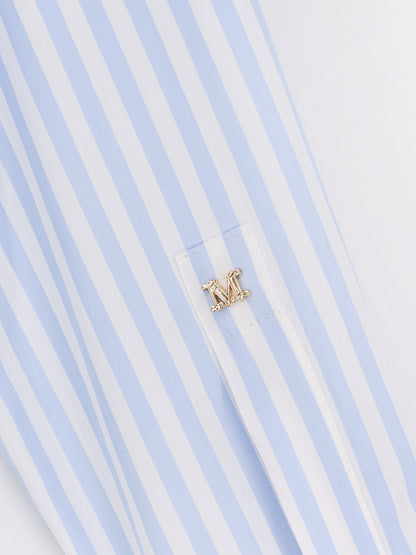 Mxmaccenni striped cotton shirt thumbnail