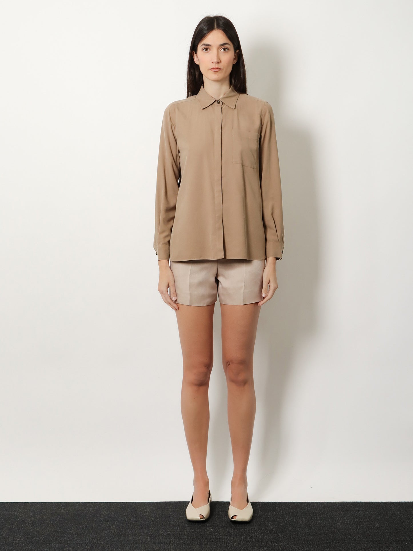 Mxmsiamese silk shirt