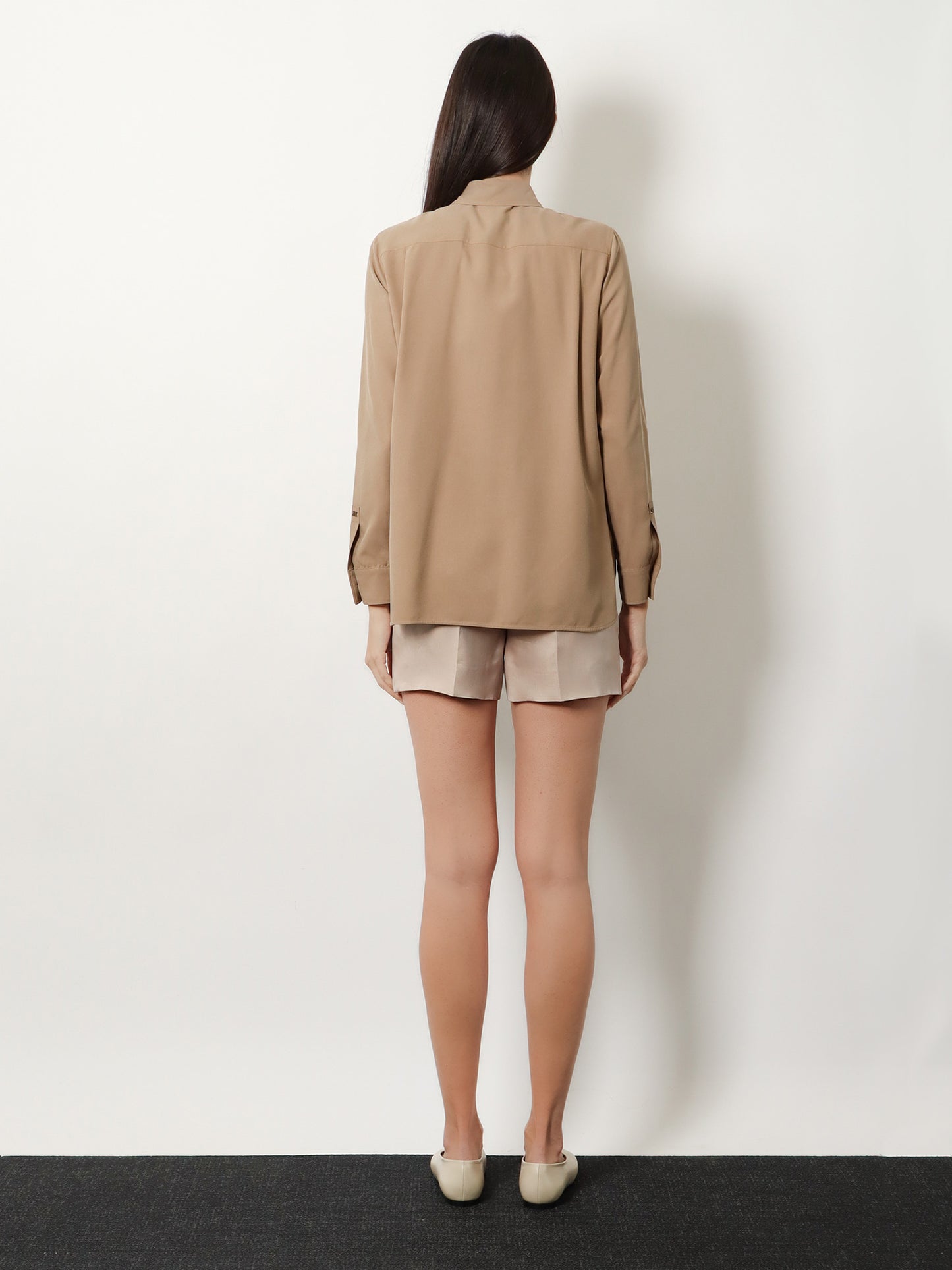 Mxmsiamese silk shirt