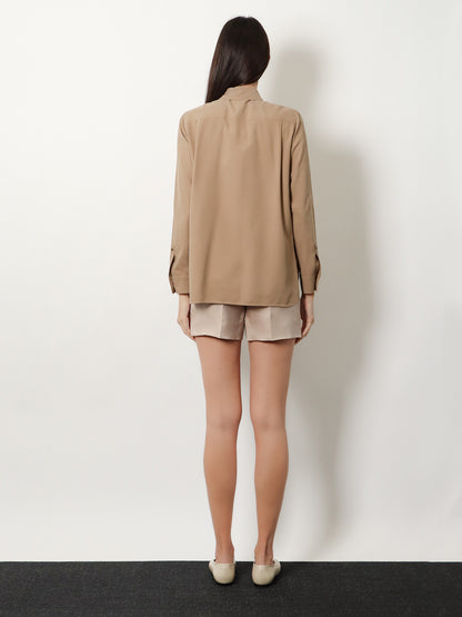 Mxmsiamese silk shirt thumbnail