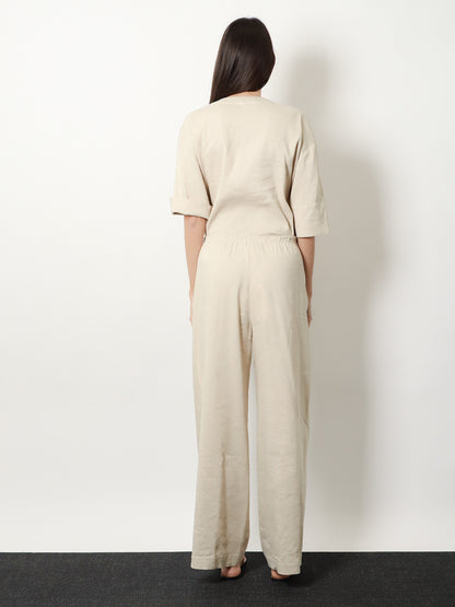 Mxpdestino linen and viscose trousers thumbnail