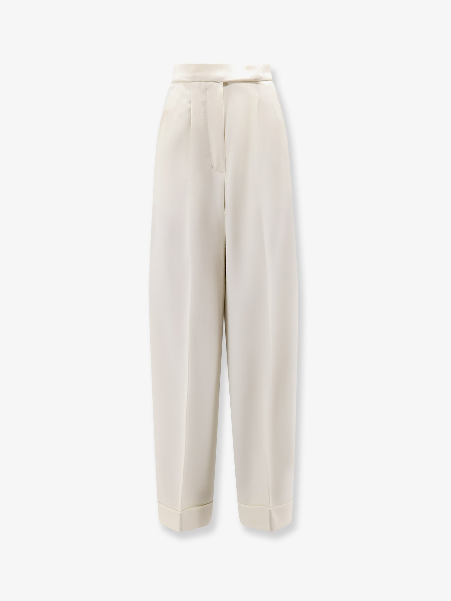 Mxmrugiada virgin wool trousers