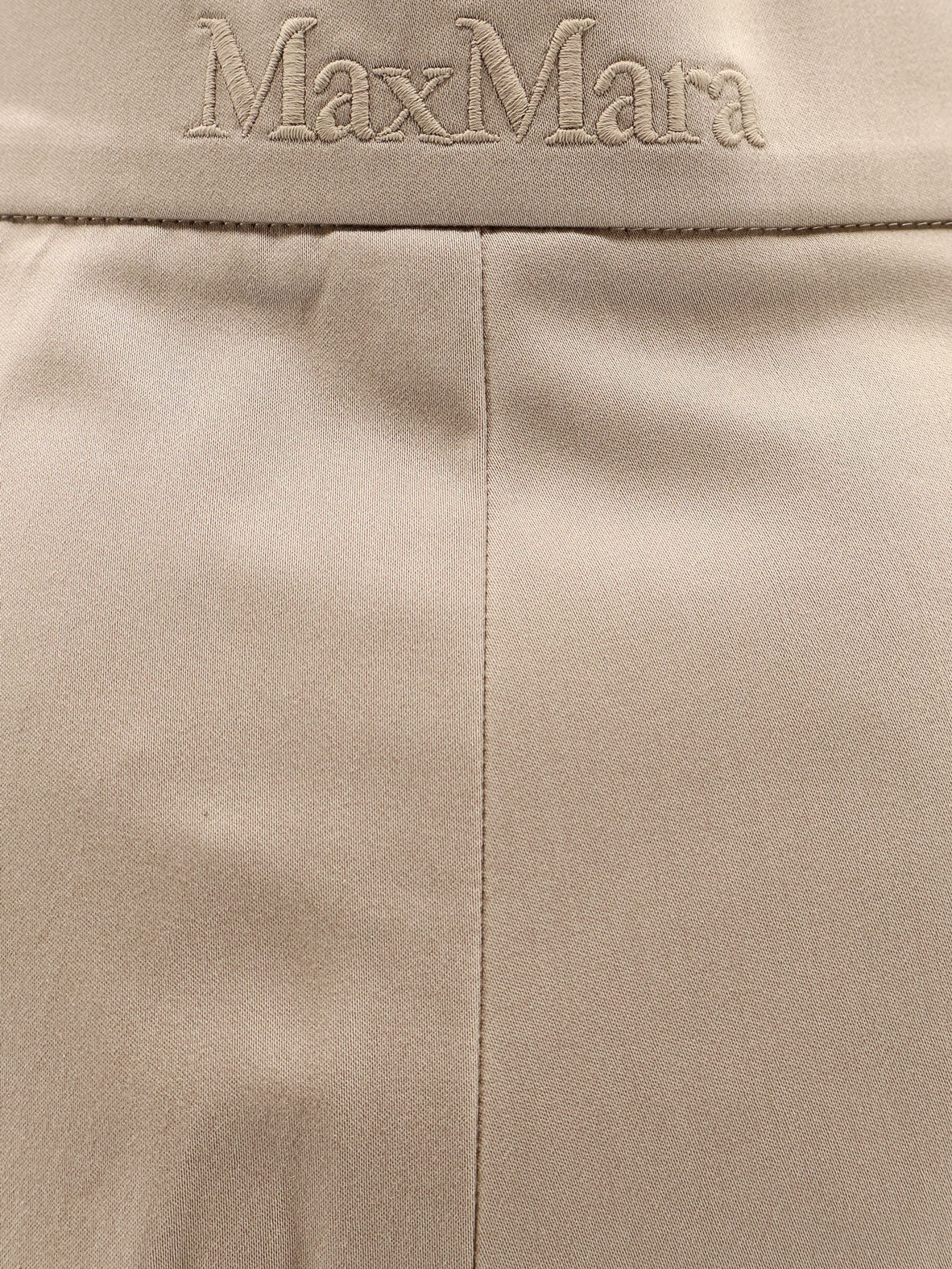 Tabacco stretch cotton shorts