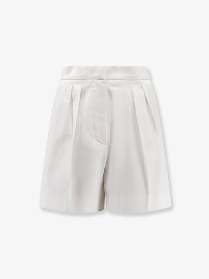 Tabacco stretch cotton shorts thumbnail