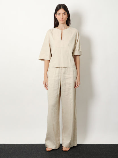 Mxpsospiro linen and viscose shirt thumbnail