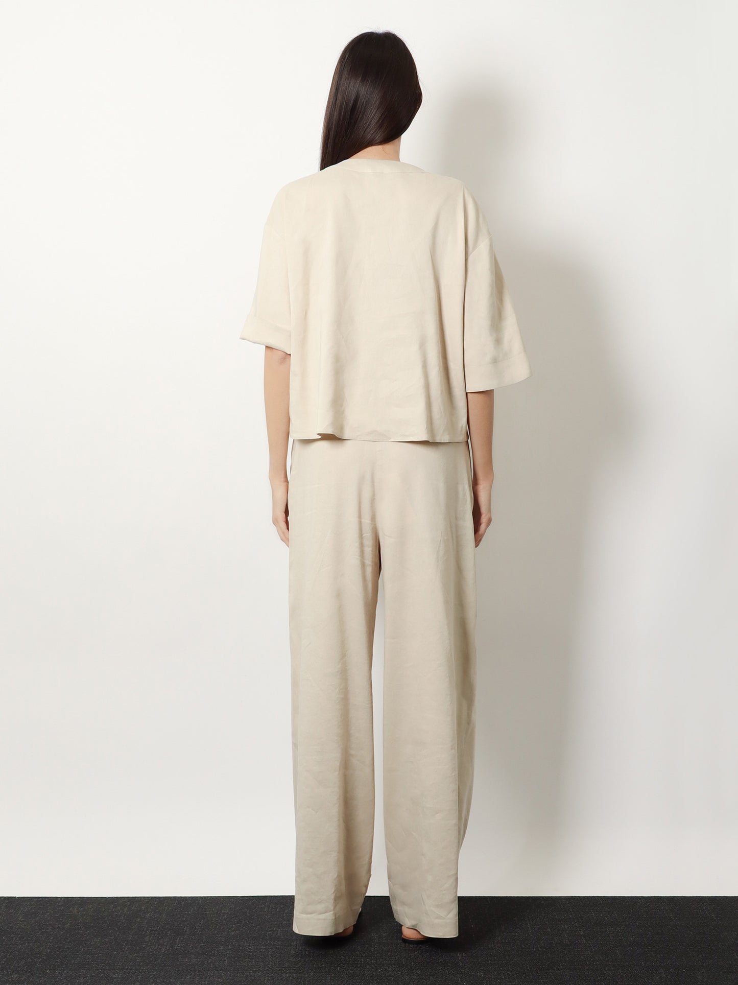 Mxpsospiro linen and viscose shirt