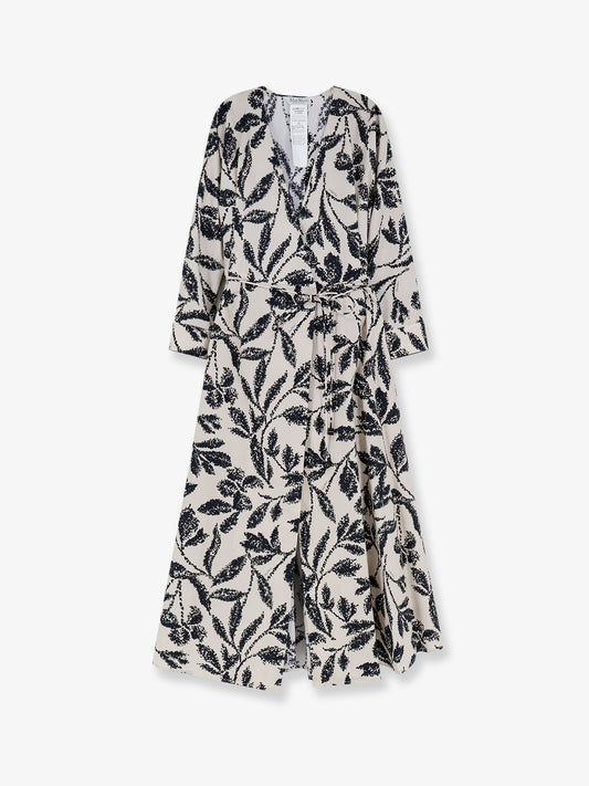 Mxmcamino printed cotton dress