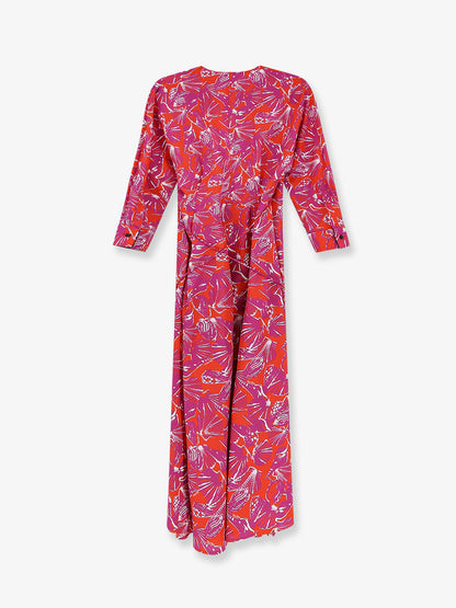 Mxmcamino printed cotton dress thumbnail