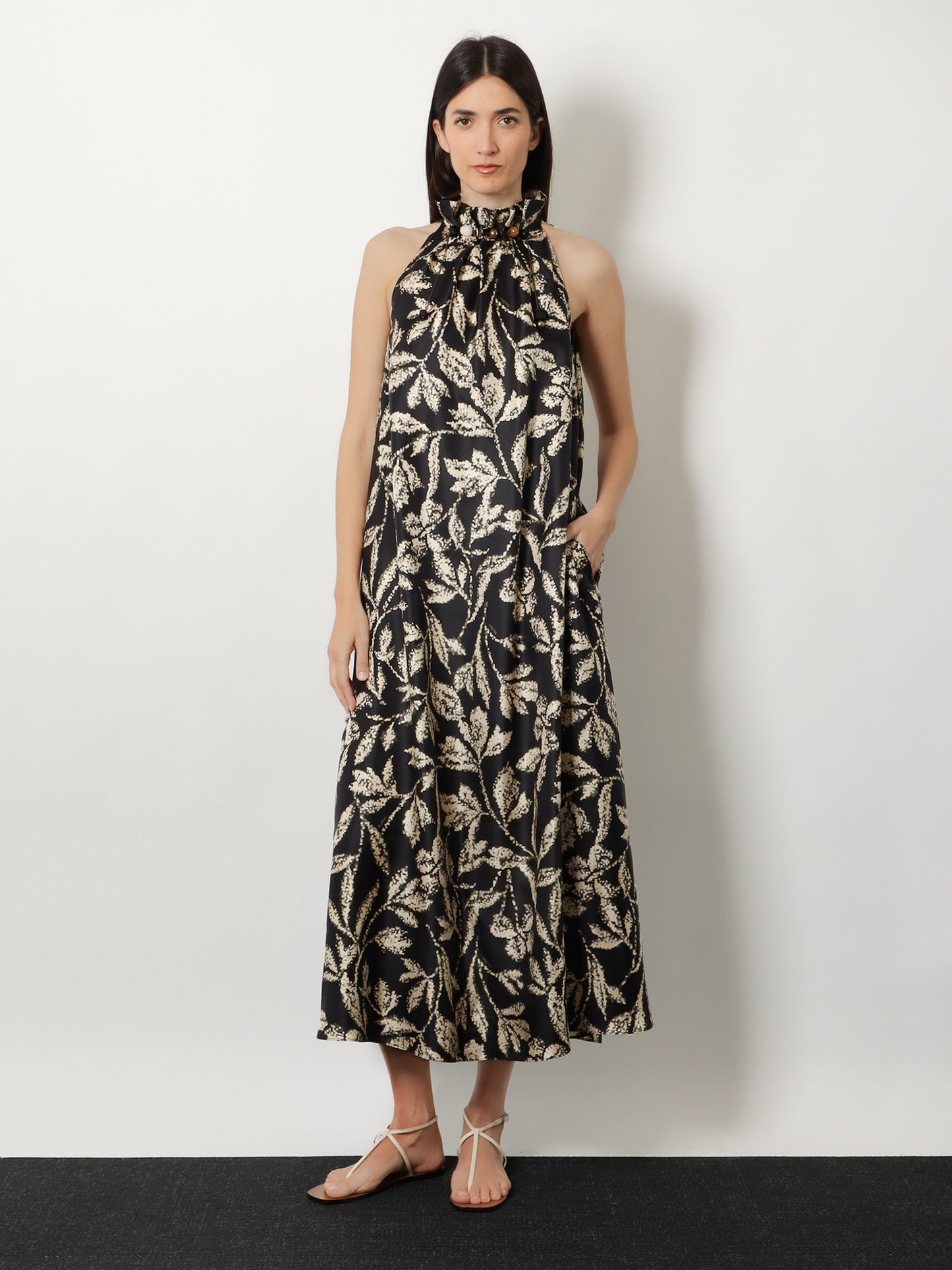 Mxmcartone silk dress