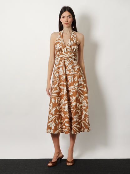 Mxmebella printed cotton dress thumbnail
