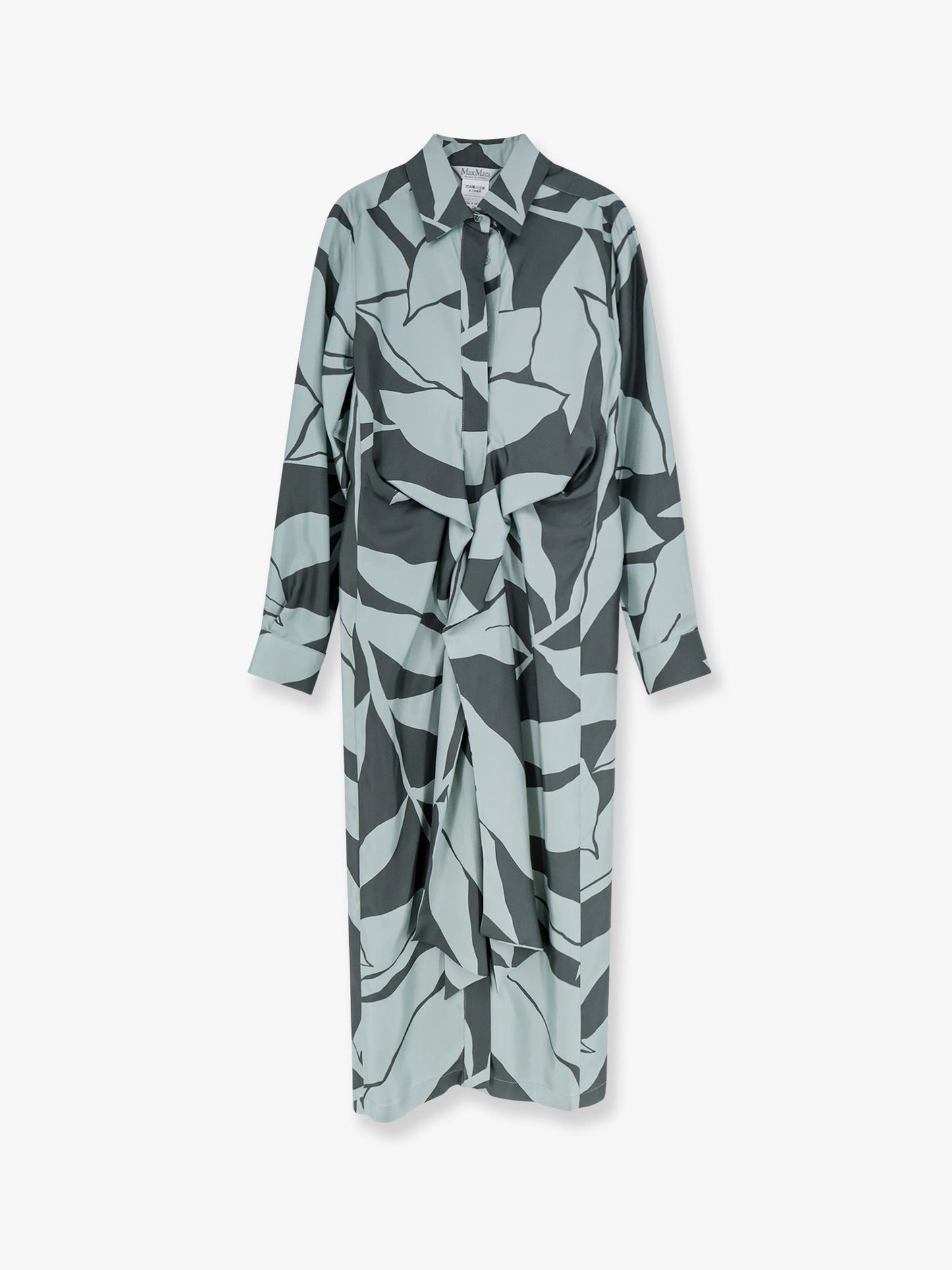Mxmrobinia printed silk dress
