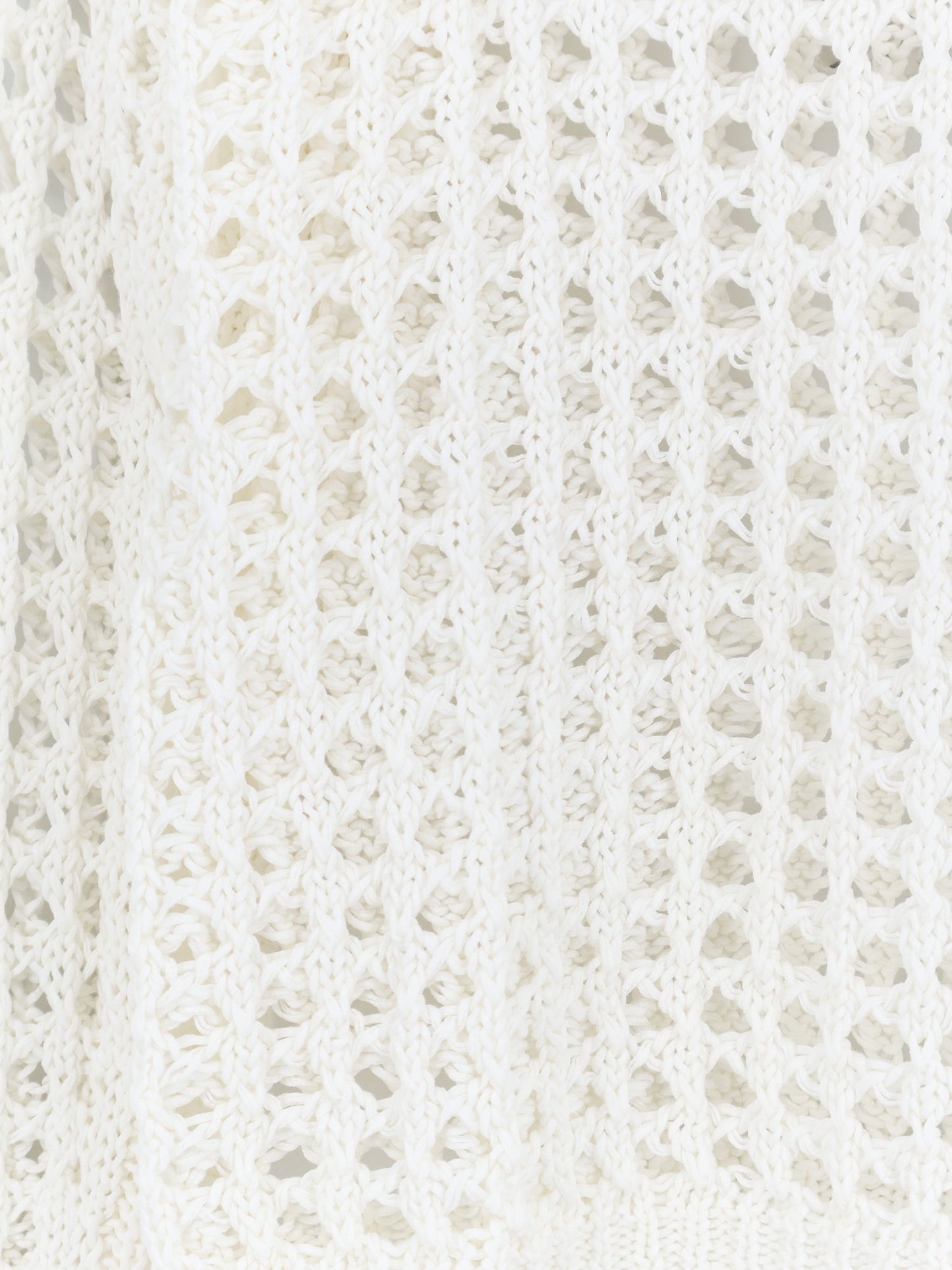 Mxpfebe perforated cotton sweater