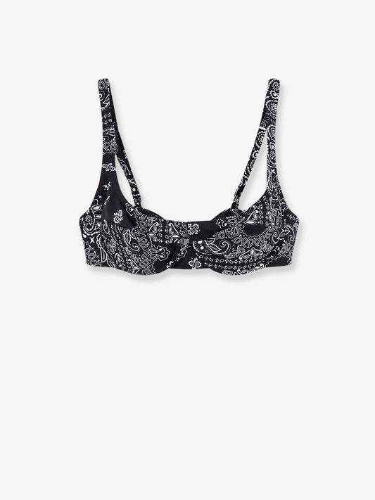 Amira nylon bikini top