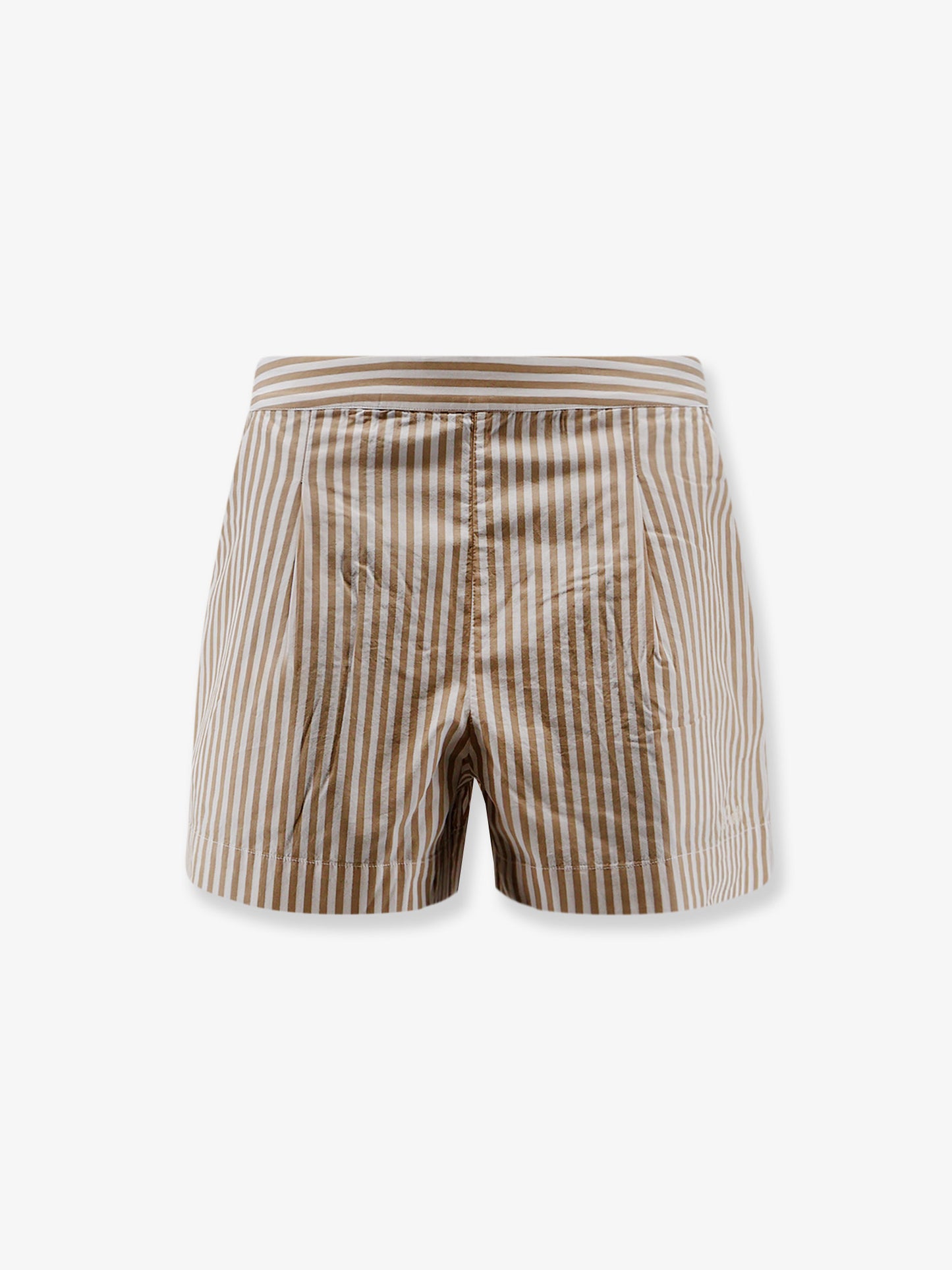 Amani cotton Bermuda shorts with striped pattern