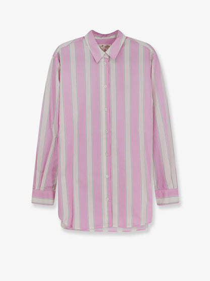 Brigitte striped cotton shirt thumbnail