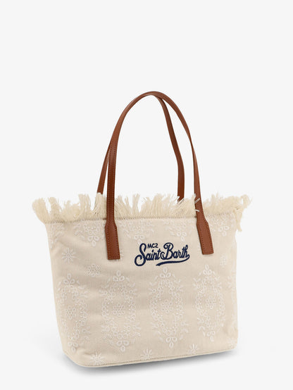 Borsa a spalla City bag in canvas thumbnail