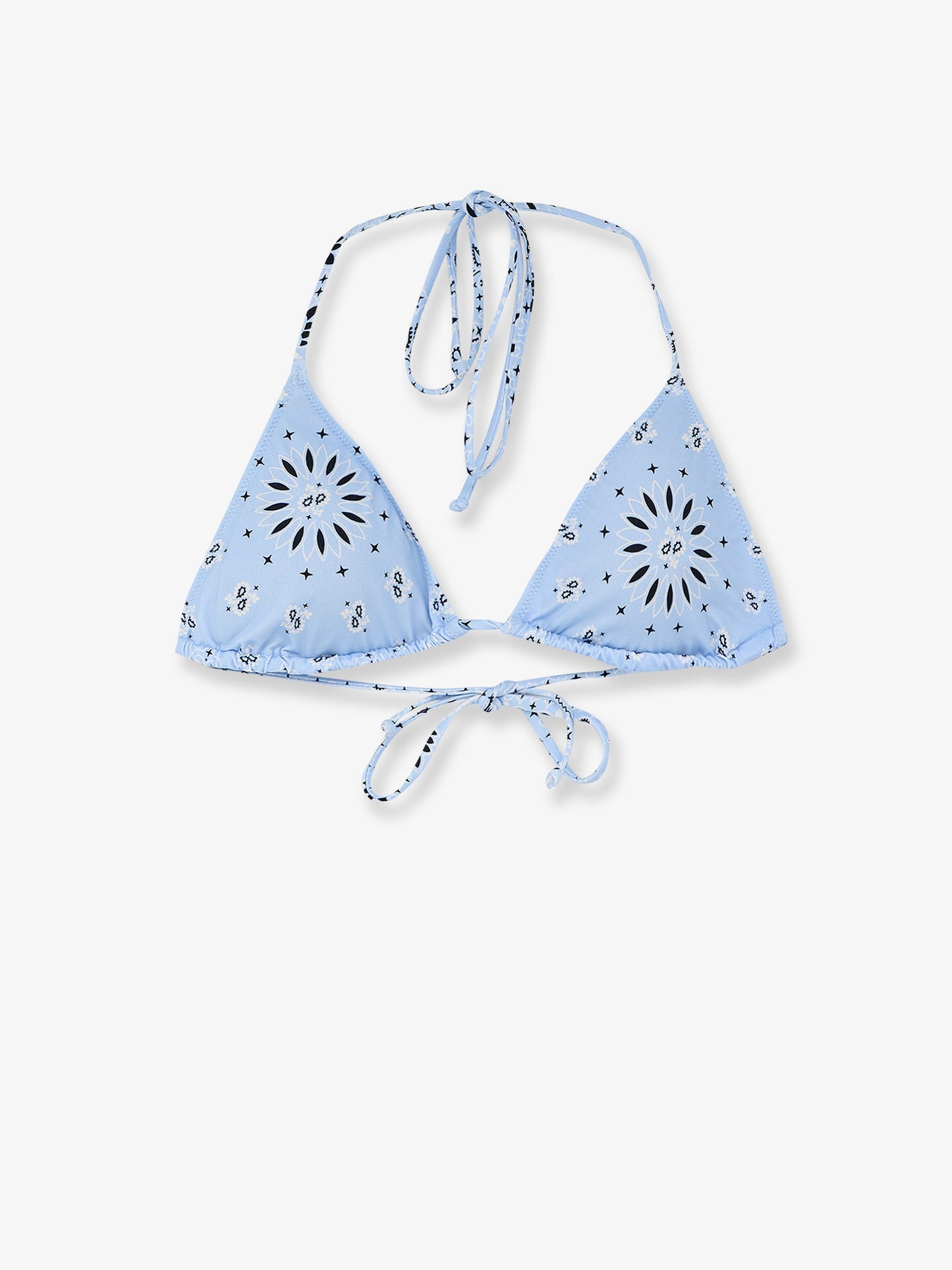 Leah Bikini Top with Bandana Round print
