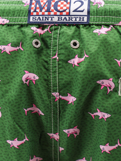 Recycled material swim trunks thumbnail