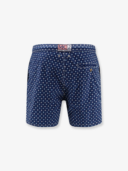 Boxer mare in nylon con micro fantasia all-over thumbnail