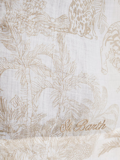 Maeve ramie shorts with floral motif thumbnail