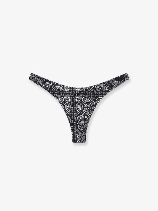 Stretch nylon bikini bottoms