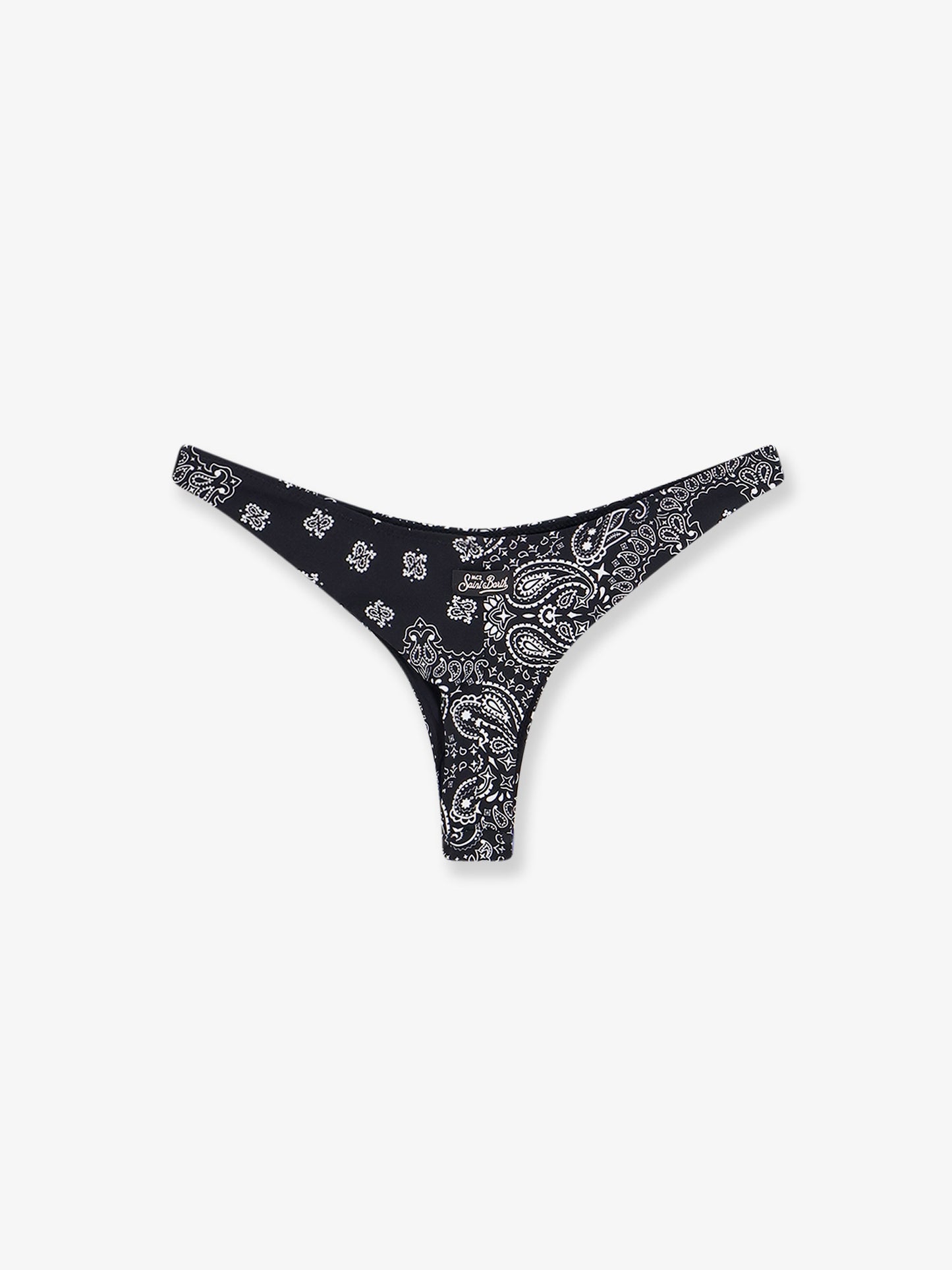 Stretch nylon bikini bottoms