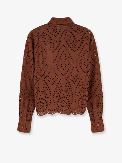 Camicia Oriane in pizzo sangallo thumbnail