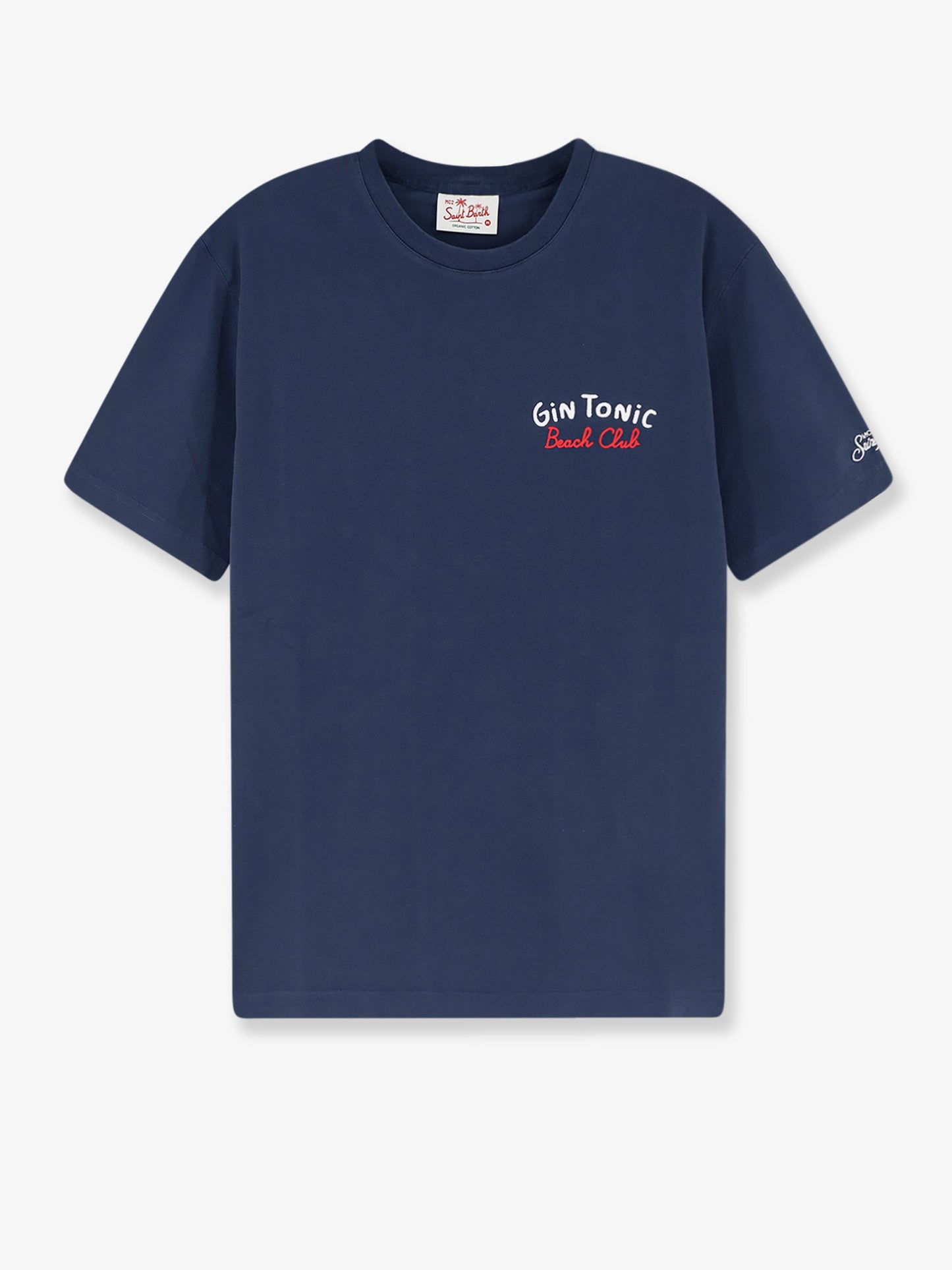Portland cotton T-shirt with front embroidery