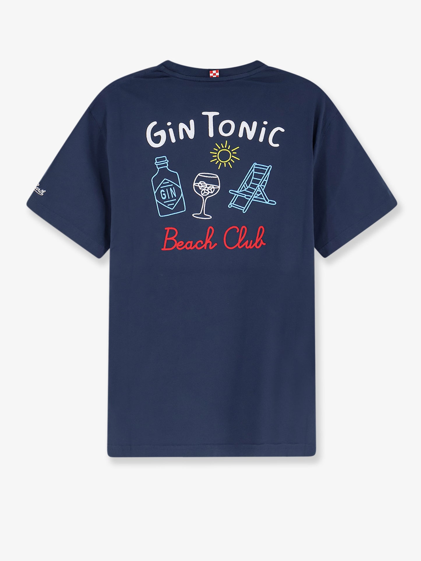 Portland cotton T-shirt with front embroidery