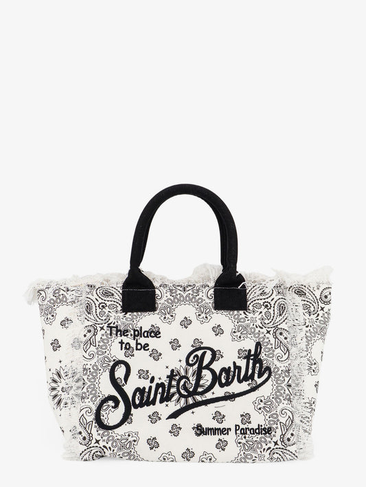 Vanity Canvas shoulder bag with bandana print
