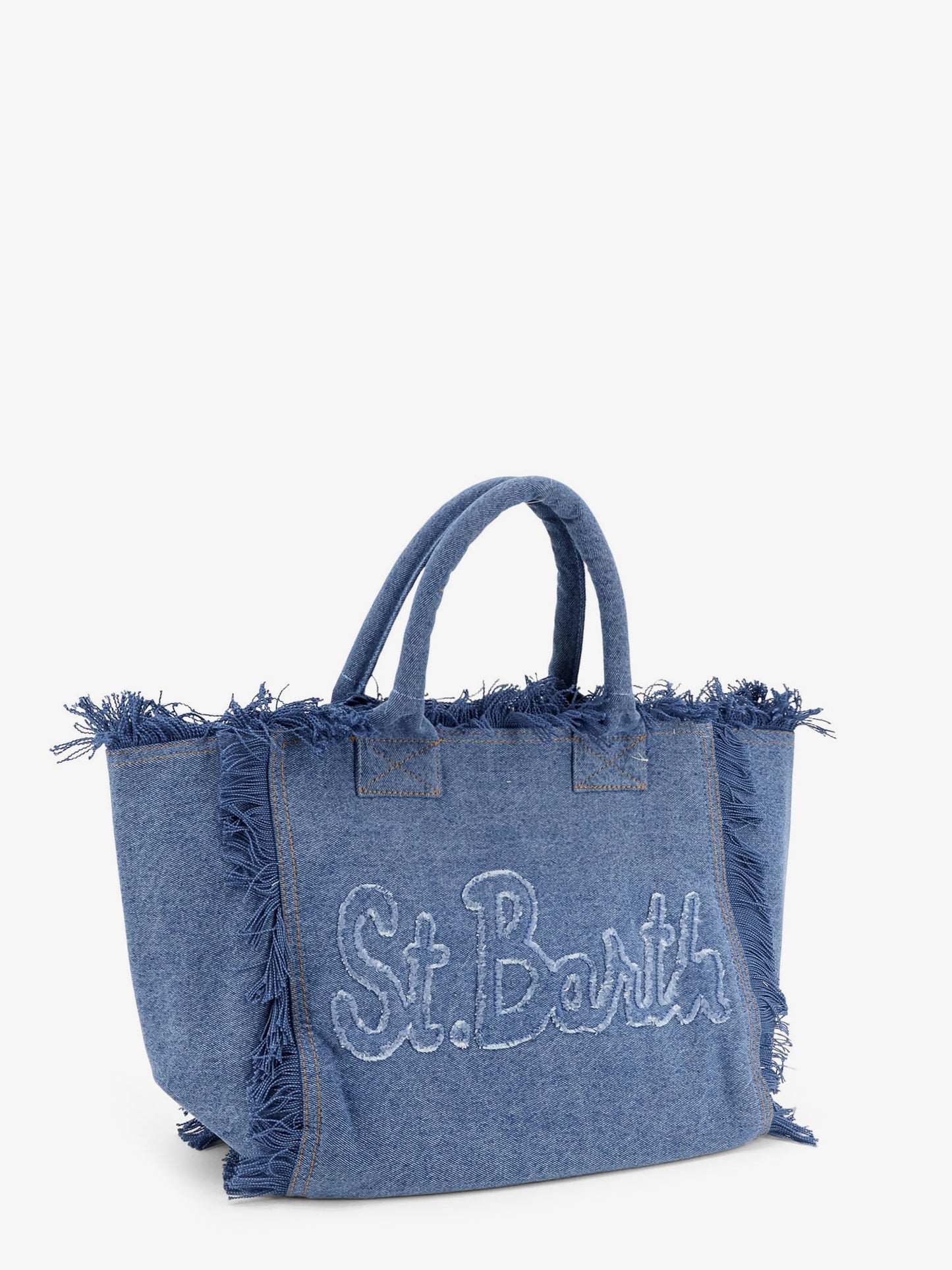 Vanity denim shoulder bag