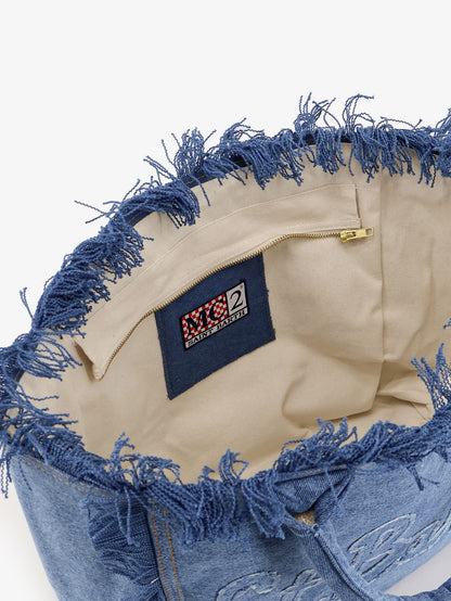 Vanity denim shoulder bag thumbnail