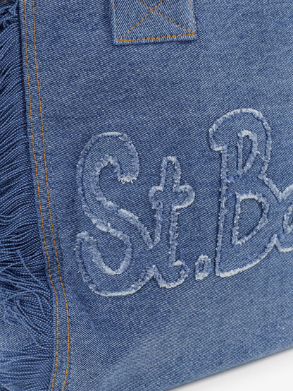 Vanity denim shoulder bag thumbnail